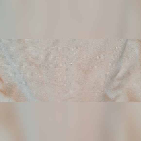 Vintg 80's Pants Women's 16 Khaki High Rise Straight Leg Pleated Elastic Waist - Picture 5 of 14